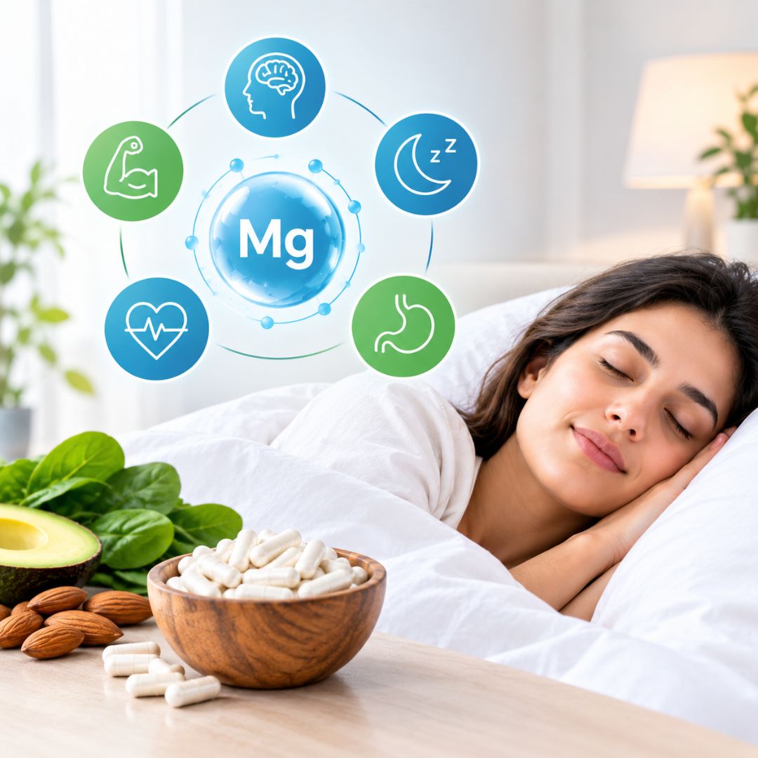 Magnesium Is More Than a Sleep Supplement