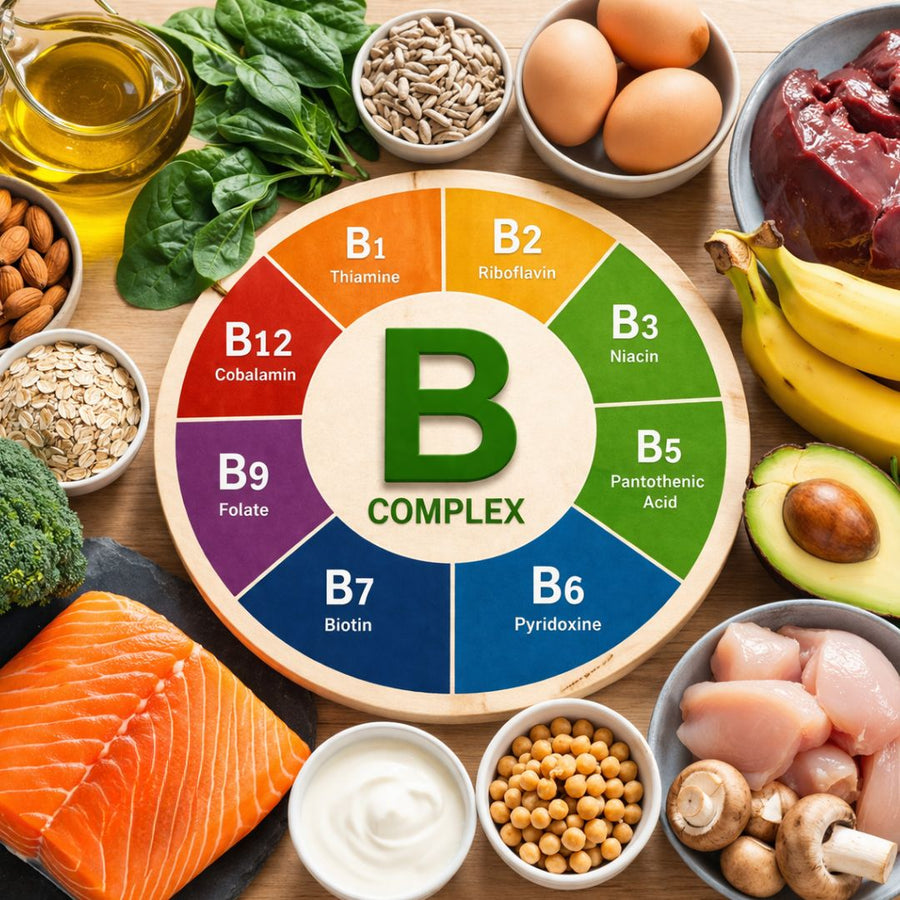 Vitamin B Complex Explained: Benefits, Dosage, and Sources for Everyda ...
