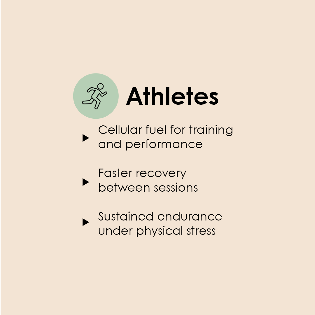 Pure β-NMN 500 mg | Nicotinamide Mononucleotide | More Energy, More Endurance, More Life