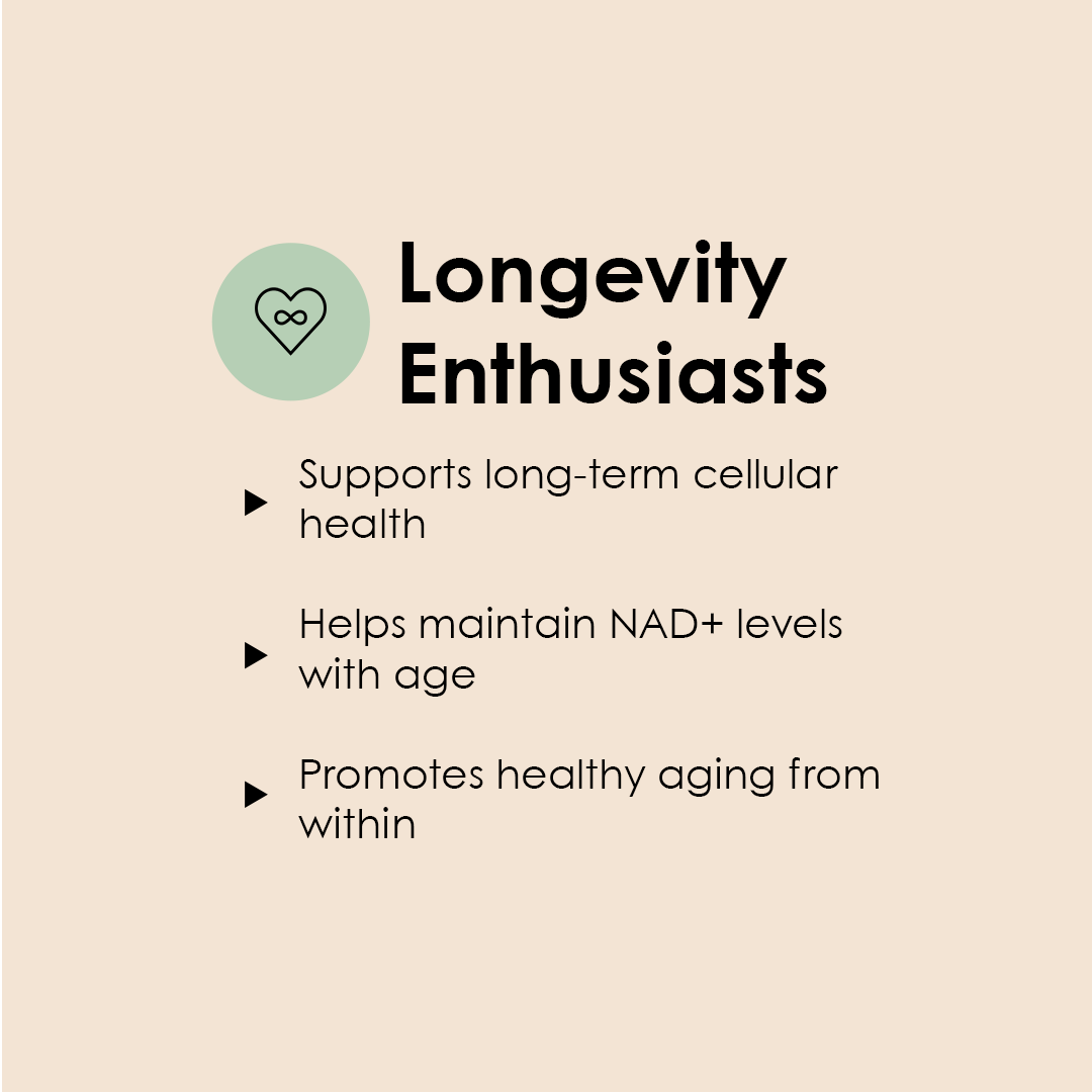 Pure β-NMN 500 mg | Nicotinamide Mononucleotide | More Energy, More Endurance, More Life