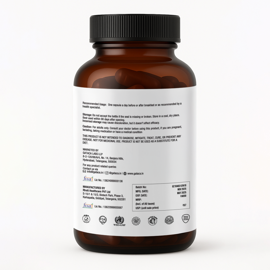 Pure β-NMN - 1000 mg | Backed by 21 Patents