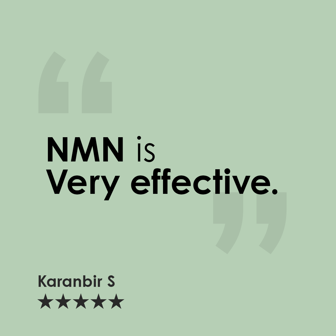 Pure β-NMN 500 mg | Nicotinamide Mononucleotide | More Energy, More Endurance, More Life