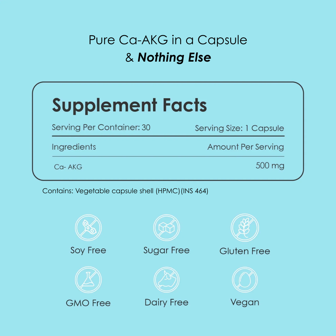 Pure Ca-AKG - 500 mg