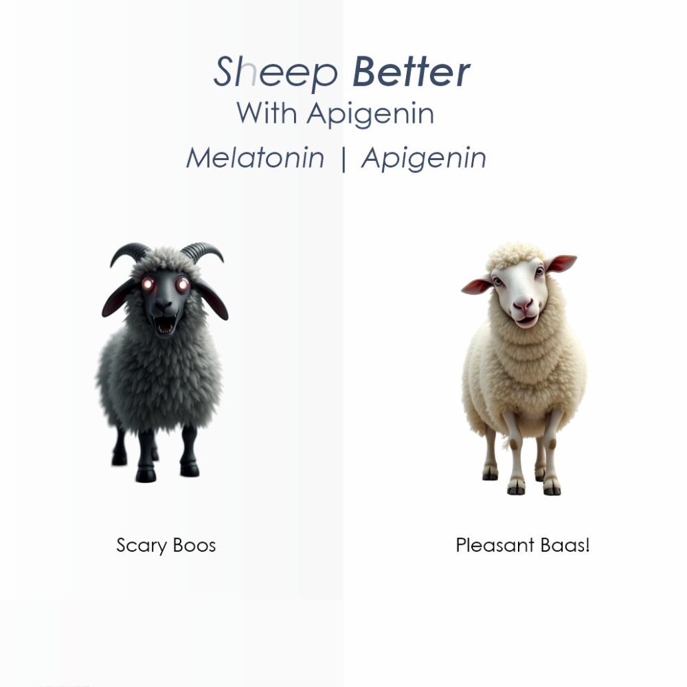 Apigenin - 50 mg | Better Sleep, More Focus, More Life