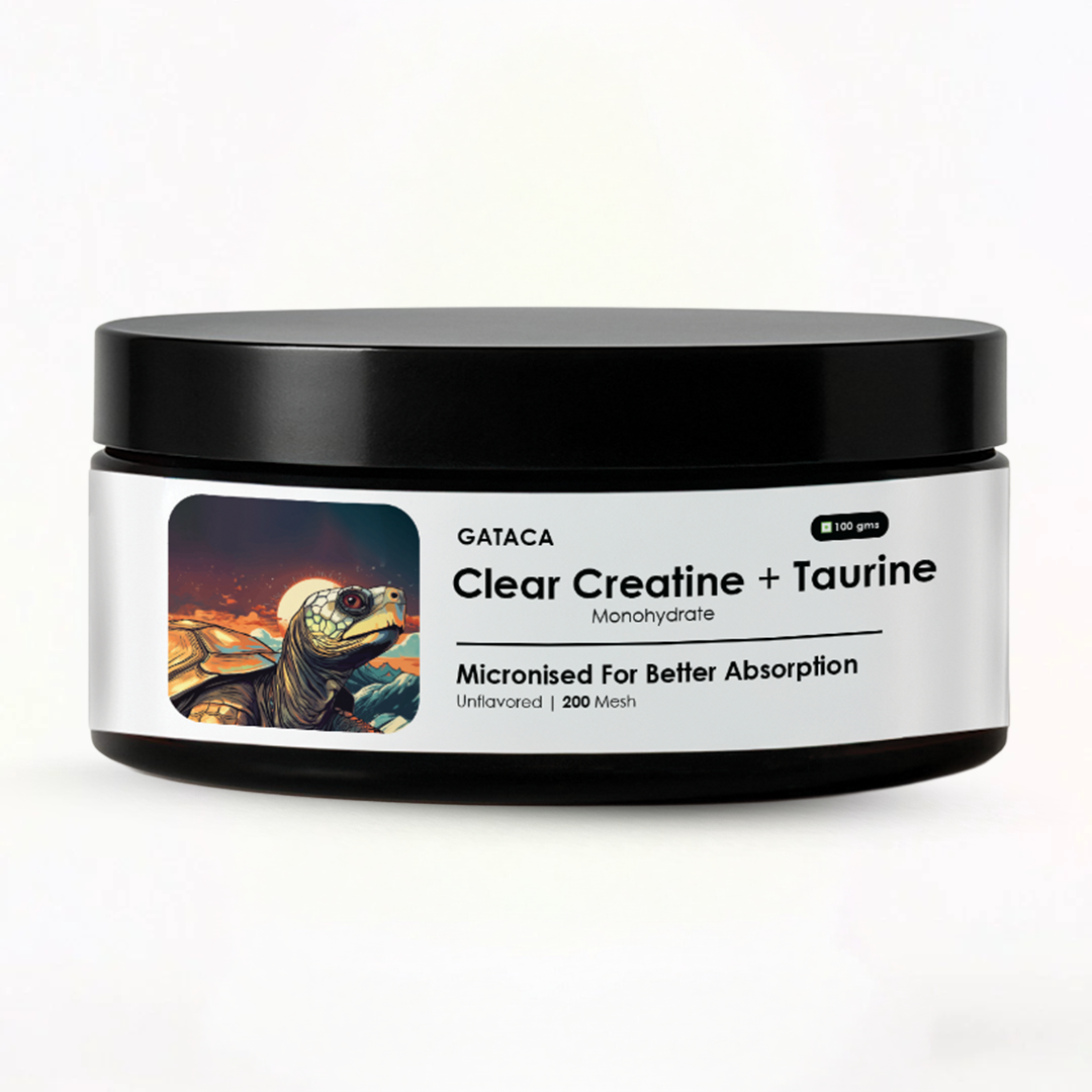 Clear Creatine + Taurine | More Strength | More Power |  Faster Recovery