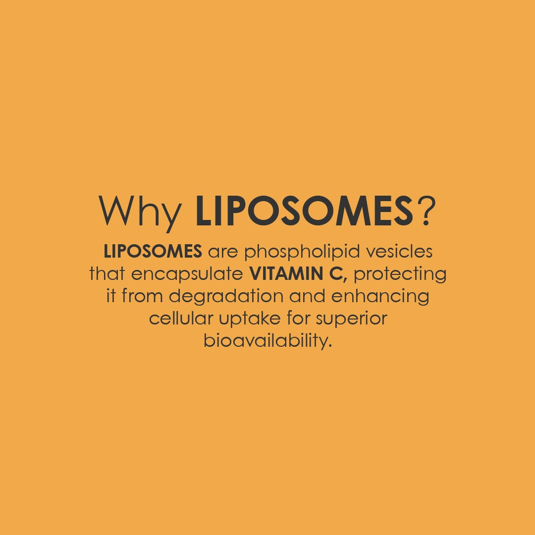 Liposomal Vitamin C | High Bioavailability| Immunity, Better Skin & Iron Absorption