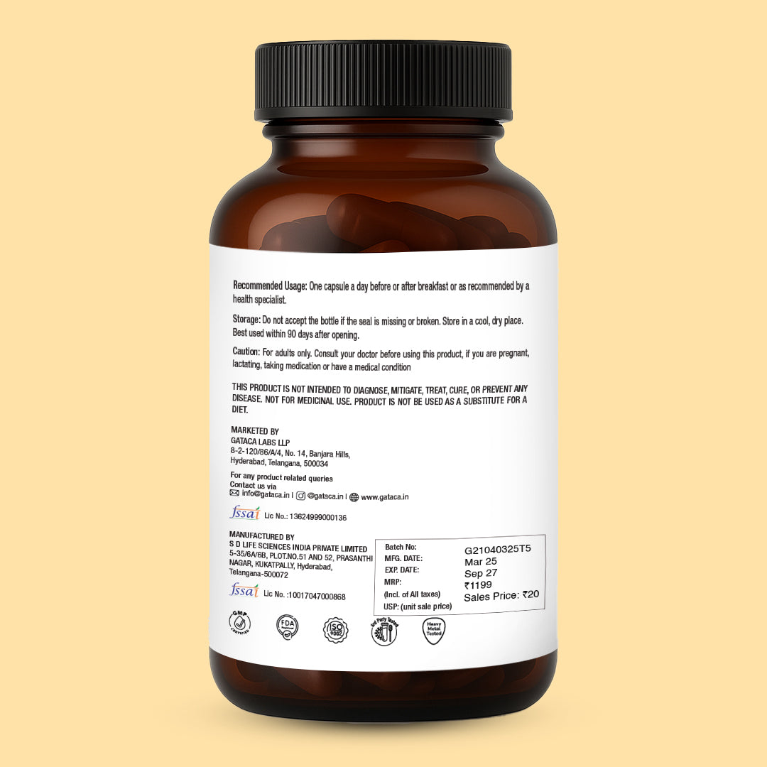 Pure Betaine TMG - 500 mg