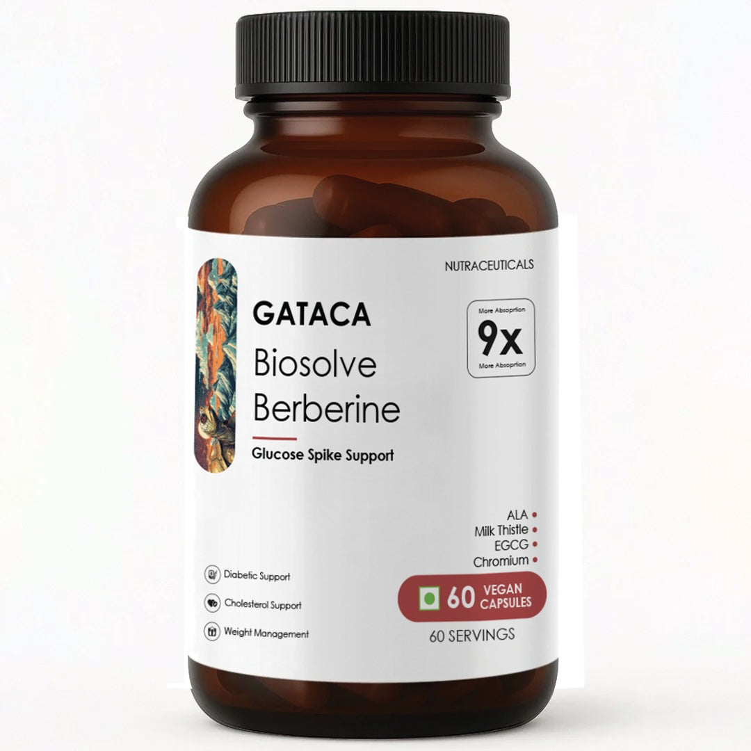 BioSolve Berberine | 9X More Absoprtion | 5-in-1 Syngergistic Blend