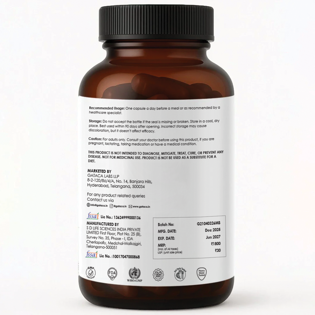 BioSolve Berberine | 9X More Absoprtion | 5-in-1 Syngergistic Blend